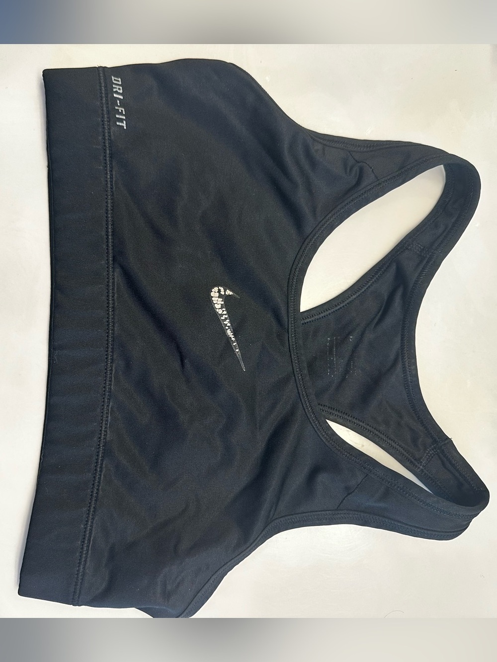 Nike Black Dri-FIT Racerback Sports Bra